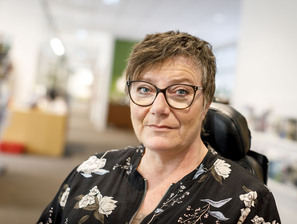 Tove Linnea Brandvik i kontorlokale