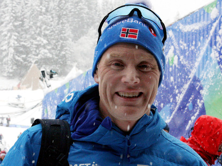 Kjartan Haugen i Granåsen i Trondheim