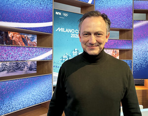 Jan Petter Saltvedt i OL-studio