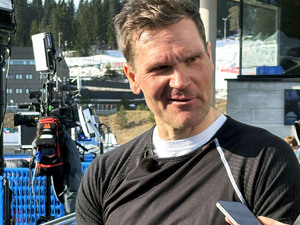 Øystein Pettersen intervjues i Holmenkollen