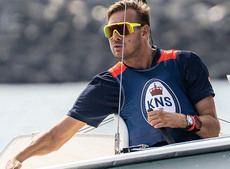 Lars Ivar Eilerås i seilbåt