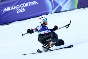 Jesper Saltvik Pedersen kjører storslalåm