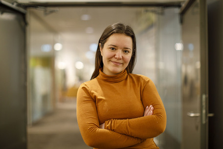 Guro Helene Bondevik i kontorlokale