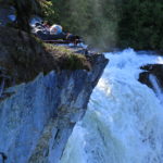 SPEKTAKULÆRT:Ved hjelp av et småfly, en løfteplate og assistenter kom Torstein Lerhol seg til Hurlen Falls i Canada. (Foto: Mari Valen Høihjelle)