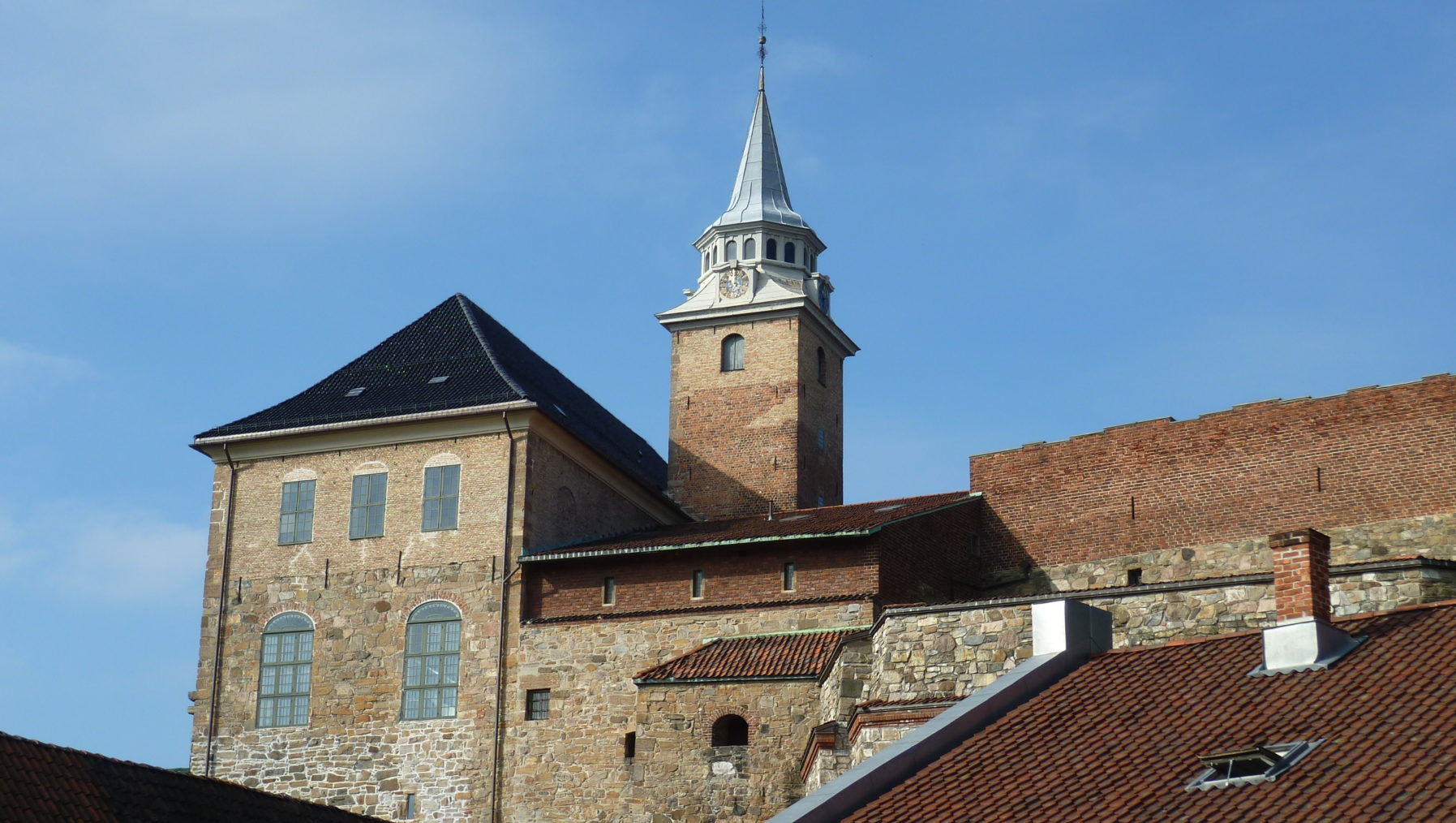 Fasadebilde av Akershus slott