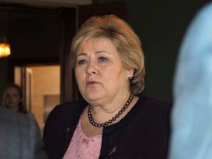 Statsminister Erna Solberg