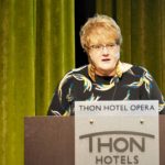 PRESENTERTE PLAN: Kultur- og likestillingsminister Trine Skei Grande (V) la fram regjeringens handlingsplan 