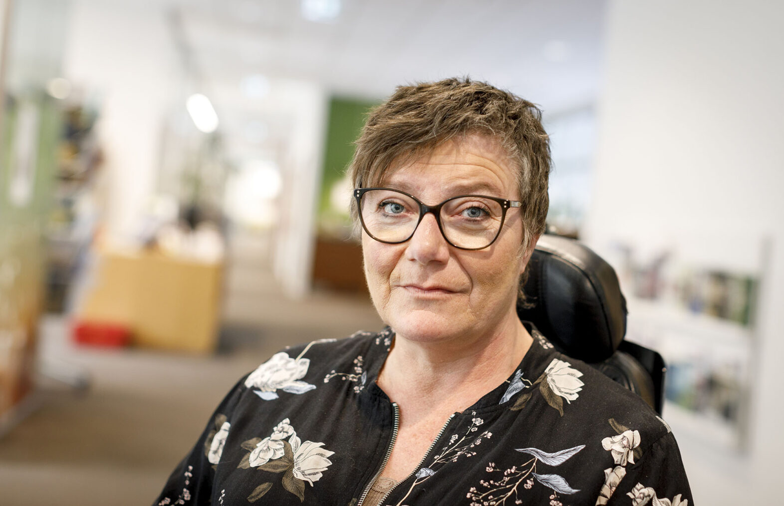 Tove Linnea Brandvik i kontorlokale