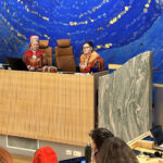 BANEBRYTENDE: Aili Kirste Strømeng Arnzen inntreden i samisk politikk har ført til tilrettelegging av Sametingets bygning.
(Foto: Sametinget)