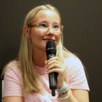 VISER ENGASJEMENT: Pia Hasund Vareberg har gjort funksjonshemmedes kamp for BPA og andre rettigheter kjent for nye publikum, blant annet på Arendalsuka i august i år.
(Arkivfoto: Helge Olav Haneseth Ramstad)