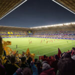 MER MER MER: Rullestolplasser høyere oppe og på alle sider er er en av forbedringene funksjonshindrede Glimt-fans skal oppleve på den nye arenaen, som skal være ferdig høsten 2027. Så får vi håpe de 