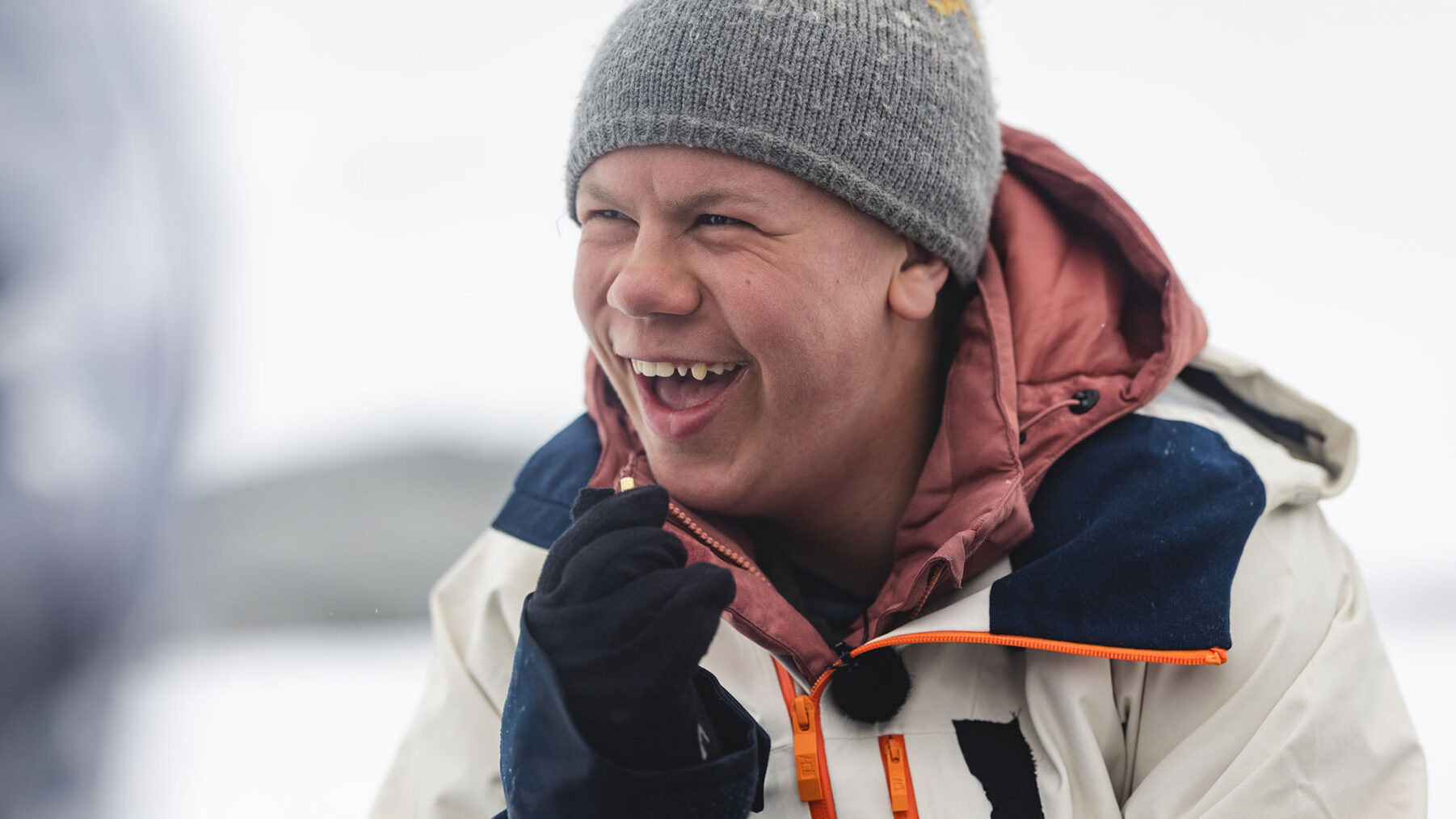 Smilende Erik Damsgård Tomter