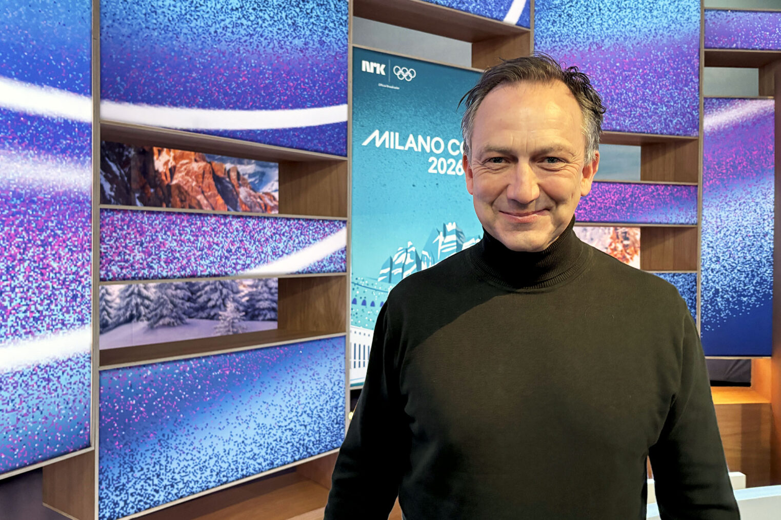 Jan Petter Saltvedt i OL-studio