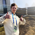 FREMFØRTE NY LÅT: Mikkel Munthe fra første sesong av Team Pølsa fremførte 