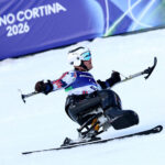 Milano Cortina 2026 Paralympics - Para Alpine Skiing - Men's Giant Slalom Sitting - Tofane Alpine Skiing Centre, Belluno, Italy - March 13, 2026.
Jesper Pedersen of Norway reacts after his second run in the men's giant slalom sitting REUTERS/Lisi Niesner