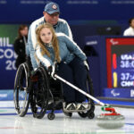 UTEN SEIER: Norge har kommet dårlig ut med tap i sine tre første kamper i rullestolcurlingen i Paralympics.

(Foto: REUTERS/Louisa Gouliamaki)