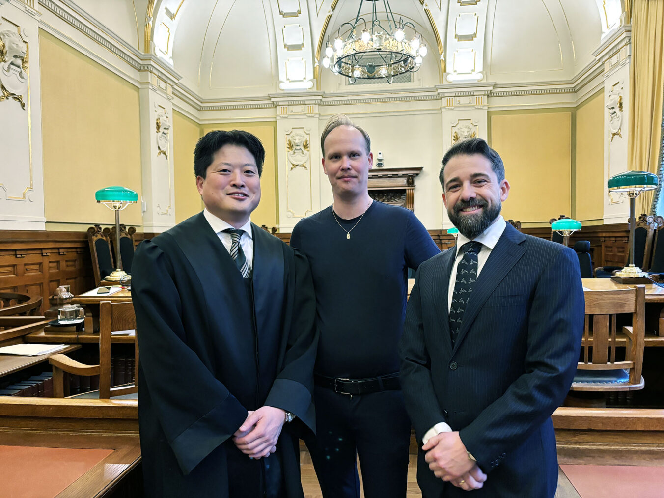 Erlend Kim Fossen, Frode Stenrud og Marius Gulbranson