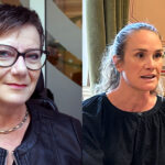 GJESTER I GRAVFERDEN: Funksjonshindrede er representert i kong Haralds gravferd ved Tove Linnea Brandvik og Birgit Skarstein.