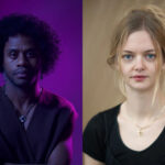 FUNKSJONSHINDREDE TALENTER: Fra januar har danseren og koreografen Jean-Baptiste Baele og skuespilleren Vanja Maria Kern Vestenfor vært ansatt i SKUDA. I høst er de aktuelle på scener henholdsvis i Malmø og Oslo. (Foto: Malaika og Kilden teater)